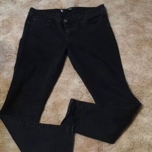 Ladies KUT Diana Skinny Black Jean. Size 14